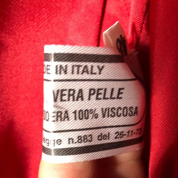 Ladies Italian 48 Giotto genuine leather jacket - Picture 3 of 5